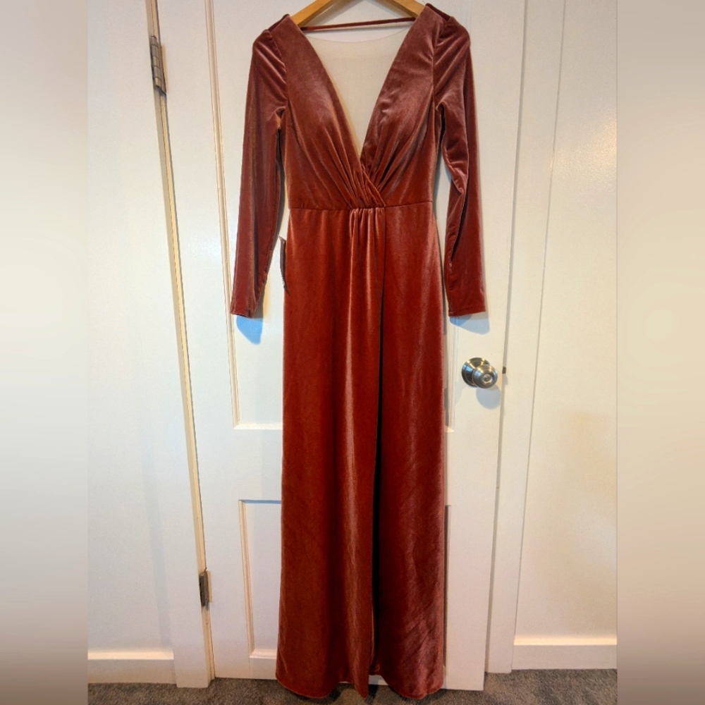 Jenny Yoo Malia velvet gown